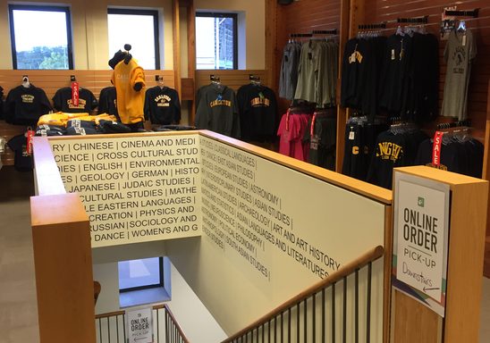 Stairs to the Textbook Department