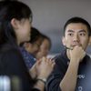 Students in discussion