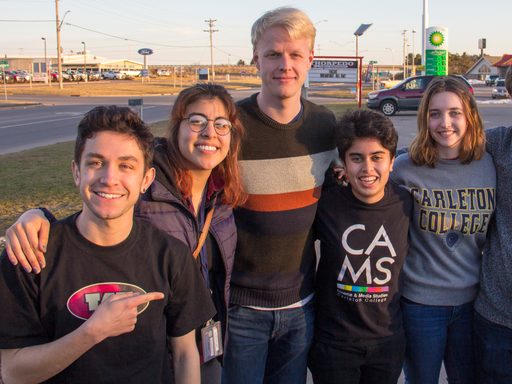 CAMS majors at the 2018 ACM Film Conference and Festival in Lawrence, Kansas