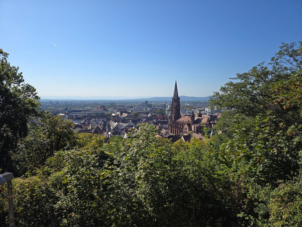 city skyline of Freiburg