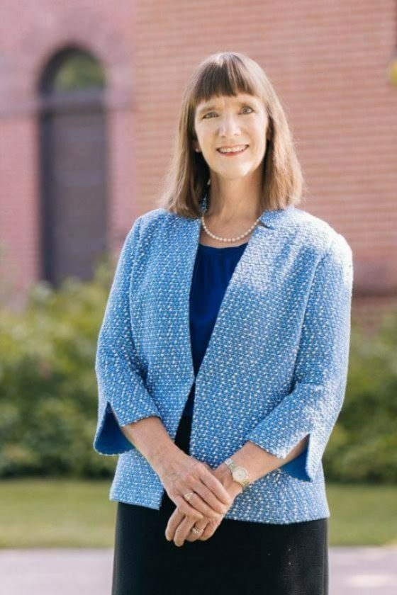 Alison Byerly in Blue Jacket