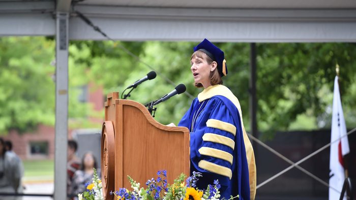 President Byerly speaks at Commencement 2022