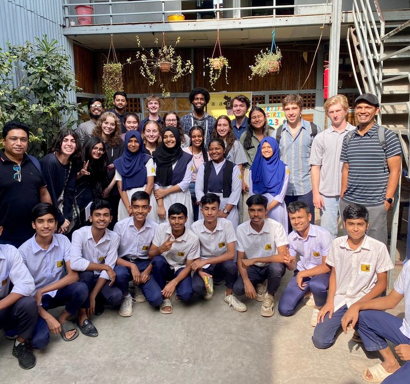 Visit to JAAGO Foundation School (Bangladesh OCS Program Winter 2023)