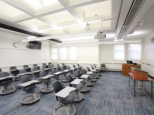 Empty classroom