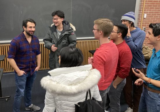 Professor Dave Explains visits Carleton!