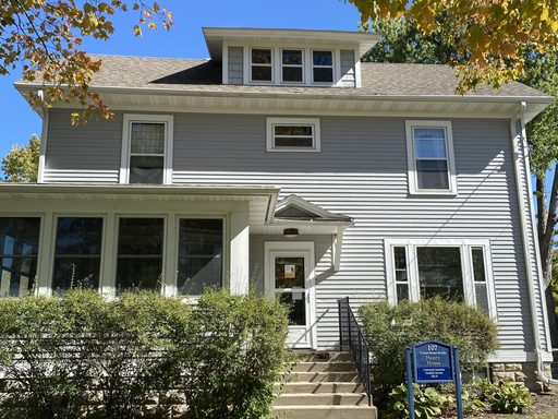 Front view of Henry House, which is home to the Office of Accessibility Resources.