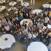 MCAN gathering in the Weitz Center