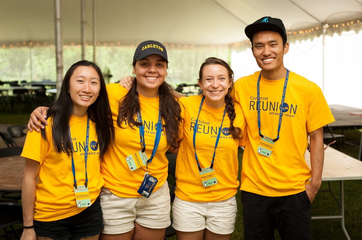 Reunion 2017 student staff