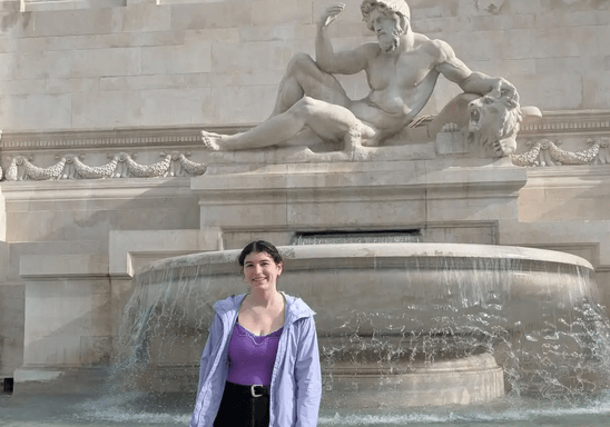 Aselya Gullickson, Classics Major, interviewed in Rome by NPR