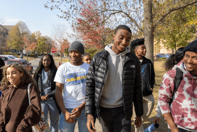 group of CLAE students