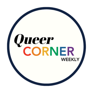 queer corner logo and newsletter sign up